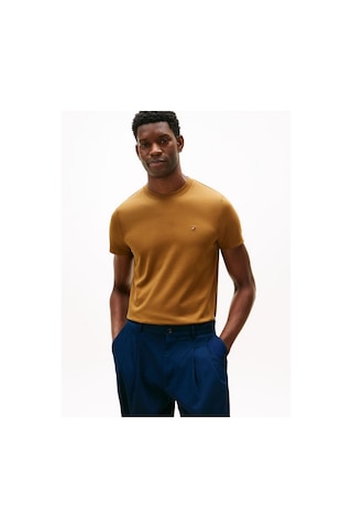 Tommy Hilfiger Mw0mw33202 Luxury Erkek Tişört Sarı