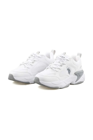 U.s. Polo Assn. Maybe Wmn 5fx 101947173 Kadın Spor Ayakkabı Beyaz 36-40 Sneaker Beyaz Beyaz
