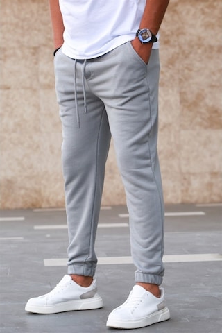 Madmext Boyalı Gri Basic Eşofman 5424 Gri