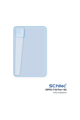 Schitec Oppo F19 Pro+ 5g Uyumlu Arka Yüzey Hidrojel Koruyucu Film 85003700