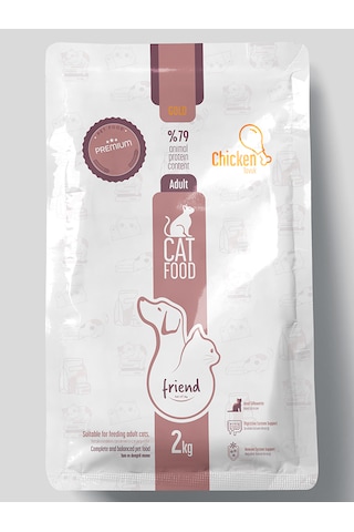 Friend Pet Gold Tavuklu Yetişkin Kedi Maması 2 KG