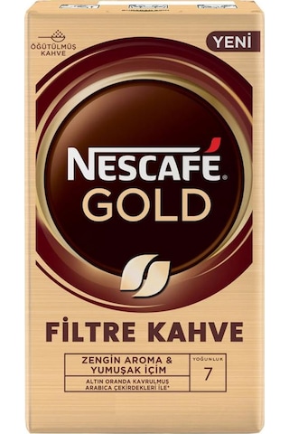 Nescafe Gold Filtre Kahve 500 Gr X 4 Adet Öğütülmüş