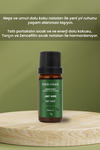 Bade Natural Saf Umut Aromaterapi Karışımı 10 ML