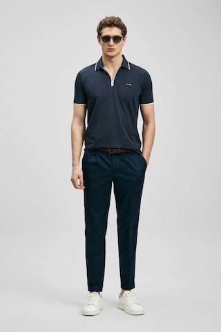 Lufian Chase Erkek Polo Yaka T-shirt 111040236 Lacivert