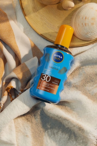Sun Spf30 Koruma & Bronzluk Güneş Yağı 200 Ml Sprey,yüksek Güneş Koruyucu Ve Doğal Bronzlaştırıcı