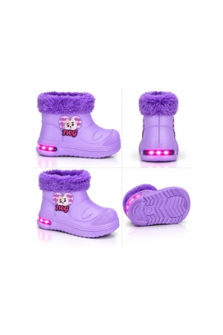 Look Life Su Geçirmez Çocuk Yağmur Botu 525 Mor