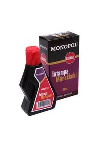 Monopol Istampa Mürekkebi Kırmızı
