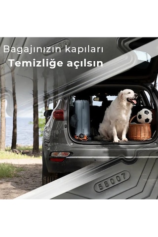 Ford Fiesta 2008-2017 Bagaj Havuzu Araca Özel Birebir Uyumlu