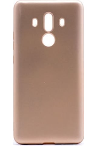 Huawei Mate 10 Pro Kılıf Esnek Yapılı İnce Slim Silikon Kapak Ryc/premier Gold