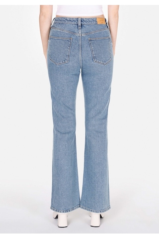 Colin's Colins Regular Fit Orta Bel Geniş Paça Kadın Yeşil Jean Pantolon Cl1073222 Q1.v1 Dn40496 Denim