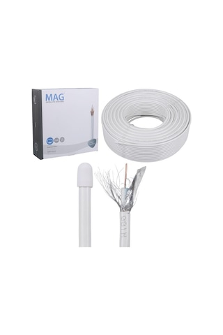 Mag Rg6 U4 64 Tel Smart Anten Kablosu 100 Mt.