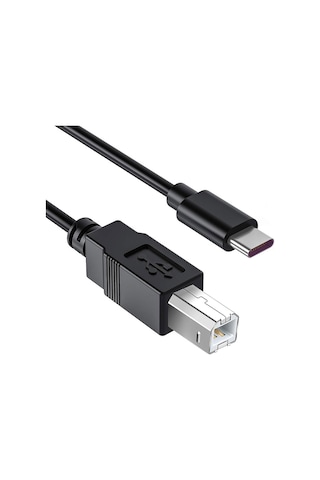 Type-c To Usb-b Yazıcı-midi Kablosu 1.5 Metre