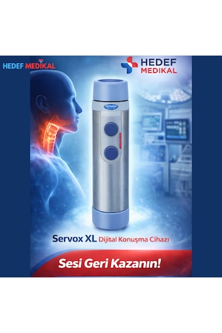 X Dıgıtal Elektrolarenks Gırtlak Konuşma Cihazı