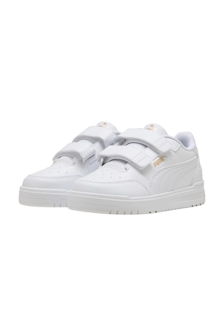 403740-01 Puma Shuffle Downtown Lo V Ps Çocuk Spor Ayakkabı Beyaz 403740-01 Beyaz