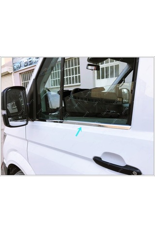 Vw Crafter Krom Cam Çıtası 2 Prç. 2016 ve Üzeri Paslanmaz Çelik