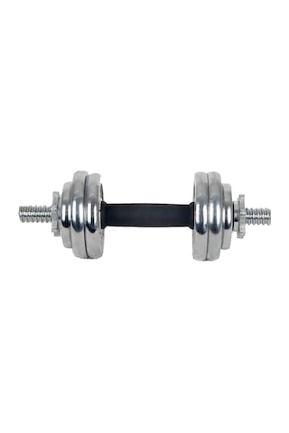 Çantalı Döküm Plaka Dambıl Seti 20 Kg Krom Dumbbell Set