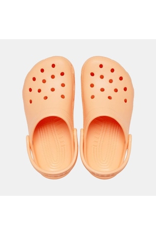 Crocs Classic Clog Çocuk Terlik Turuncu - Beyaz