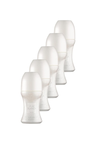 Pur Blanca Kadın Rollon 50 Ml. Beşli Set Pur Blanca Kadın Rollon 50 Ml. Beşli Set