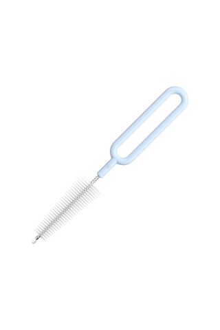 Sones 20 Adet Naylon Biberon Temizleme Fırçası Döner Çaydanlık Fırçası Buzdağı Mavisi