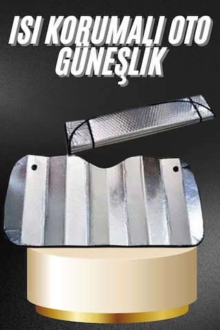 Araba Ön Cam Güneşliği Katlanabilir Oto Güneşlik Tüm Araç Modellerine Uygun 62989726