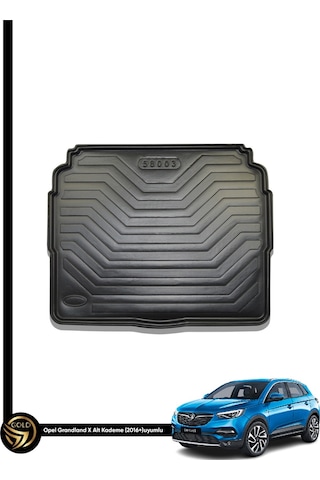 Opel Grandland X Alt 2016+ Bagaj Havuzu Araca Özel Birebir Uyumlu