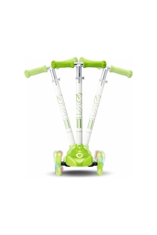 Evo Scooter 3tkr Işıklı Max 50kg Yeşil