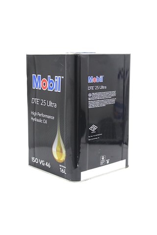 Mobil Dte 25 Ultra Iso Vg 46 Üstün Performanslı Hidrolik Yağı 16 L