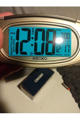 Seiko Qhl006g Alarmlı Dijital Masa Saati