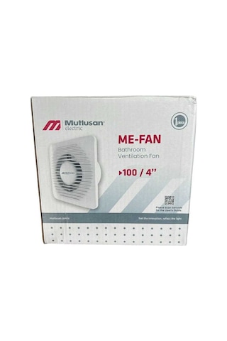 Mutlusan Me-fan 100'lük Havalandırma Aspiratörü Seçenek