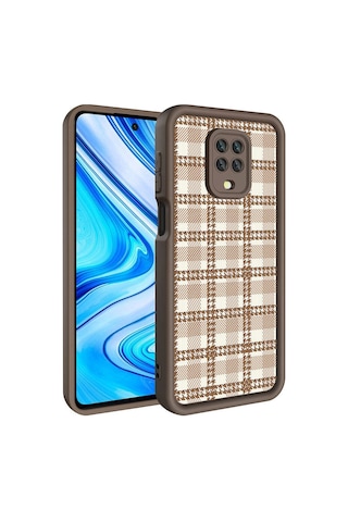 Xiaomi Redmi Note 9 Pro İle Uyumlu Kılıf Kamera Korumalı Yüzeyi Baskılı Arka Kapak