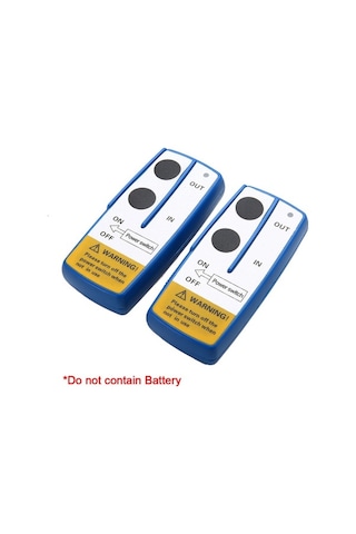 Moly 12v 17.000lb Kapasiteli Vinç Kablosuz Kumanda Seti, 100ft Menzil, Giriş/çıkış, Pil Dâhil