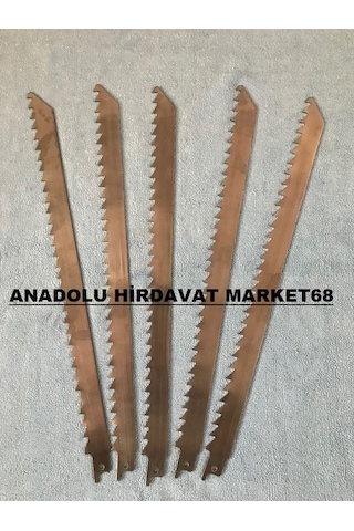 Paslanmaz Çelik Tilki Kuyruğu Ucu Kemik Kesme Testeresi 300 MM 5