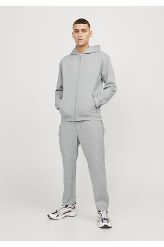 Jack & Jones Ip Ile Baglamali Sweat Pantalon - Will 12253727 Light Grey Melange Bej