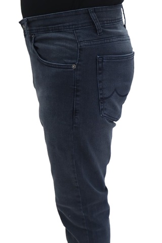 Hacker Jeans Hacker Dmctekstil Erkek 1010 Yüksek Bel Normal Kesim Boru Paça Jean Pantolon Indigo