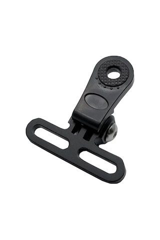 Bisiklet Işık Standı Bisiklet Far Klipsi Aksesuarları Siyah Siyah