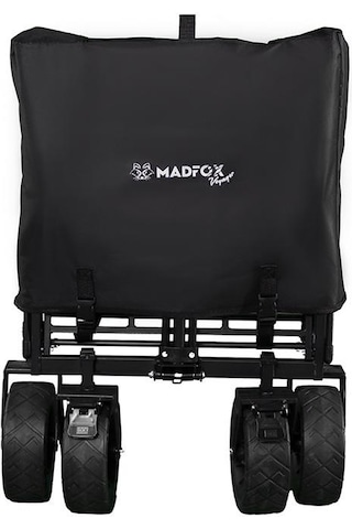 Madfox Voyager Katlanır Çok Amaçlı Yük Taşıma Arabası Vagon Black