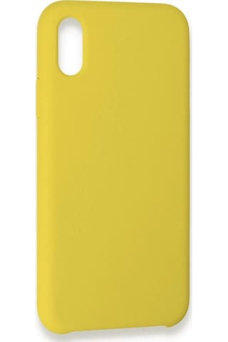 Newface Apple, Uyumlu iPhone X Kılıf Lansman Legant Silikon Semeglbl - 74 - Sarı