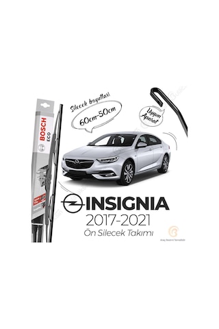 Bosch Eco Ön Silecek Takımı, Opel Insignia 2017-2021 İle Uyumlu