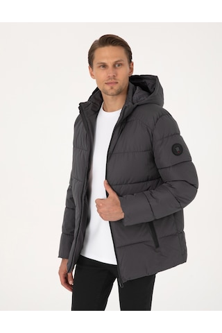 Pierre Cardin Erkek Mont 50313923-vr024 Gri