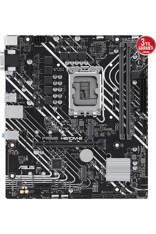 Asus Prıme H610m-e-csm Ddr5 Hdmı-dp Pcıe 4.0 1700p Matx Kurumsal Anakart