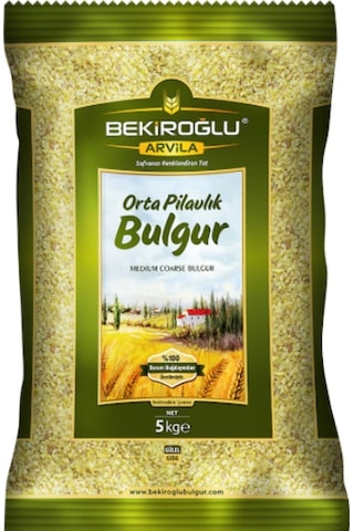 Bekiroğlu Arvila Orta Pilavlık Bulgur 5 KG