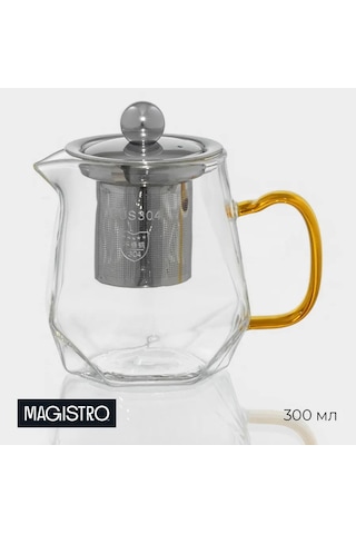 Magistro Cam Sepetli Demlik "lidincha" 300 Ml 147757732 Beyaz