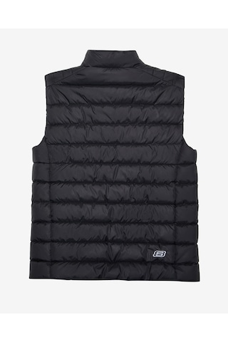 Skechers W Outerwear Padded Vest Kadın Siyah Yelek S242319-001 Siyah