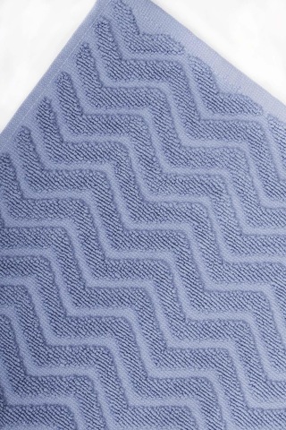 Taffeta X Bathmat Sky - Ekstra Yumusak, Modern %100 Pamuk 50X75Cm Mavi