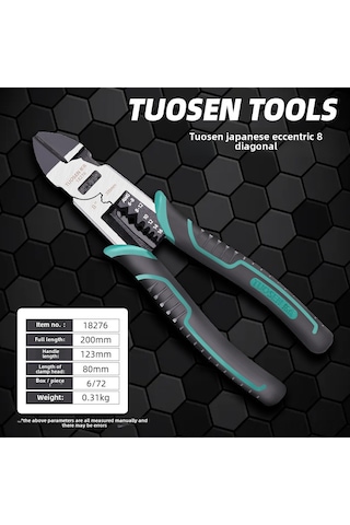 Suofeng Endüstriyel Çelik Testere, Çok İşlevli Uç Ağızlı, Ergonomik Kollu, 8-9 İnç, Dar Mekanlara Erişim, Dayanıklı Ve Güçlü Testere Seti