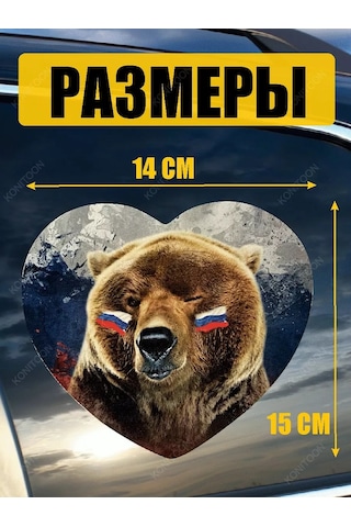 Konıtoon Araç İçin Ayı Çıkartması 224231446