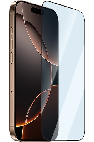 Apple Uyumlu iPhone 13 Pro Max Caseworld Applicator Serisi 2.5d Eyesafe Teknolojili 0.33mm Ekran Koruyucu Şeffaf