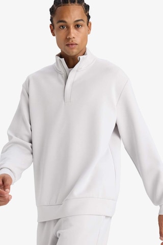 Defacto Defactofit Standart Fit Dik Yaka Modal Sporcu Sweatshirt E9772ax25augr184 Gri