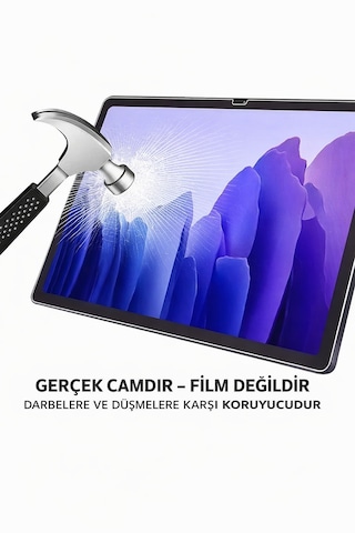 Samsung Uyumlu Galaxy Tab A9+ / A11+ Temperli Cam Ekran Koruyucu A9 Plus A11 Plus 11 Inç