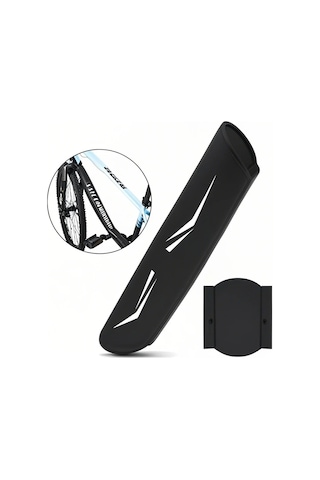 Xindoker Elektrikli Bisiklet Batarya Koruması - Reflektif, Su Ve Toz Koruyucu, Dayanıklı Poliester Malzeme, Gece Güvenliği Sağlar Siyah